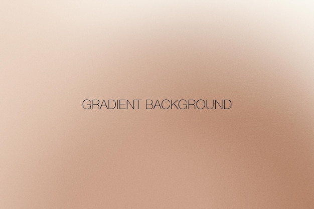 PSD nude and beige abstract gradient background with grainy texture psd