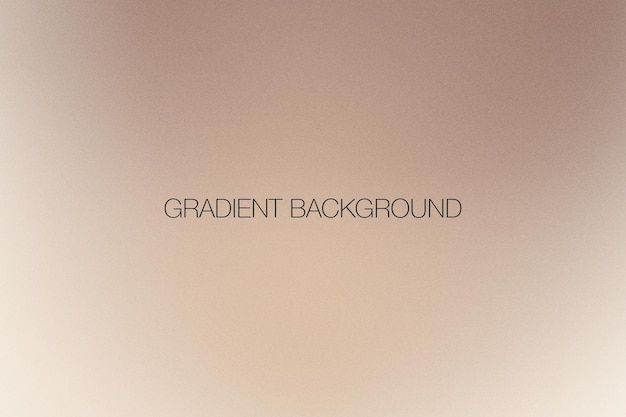 nude and beige abstract gradient background with grainy texture psd