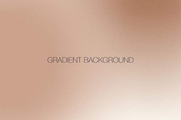 Nude and beige abstract gradient background with grainy texture psd