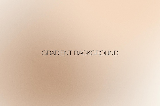 PSD nude and beige abstract gradient background with grainy texture psd