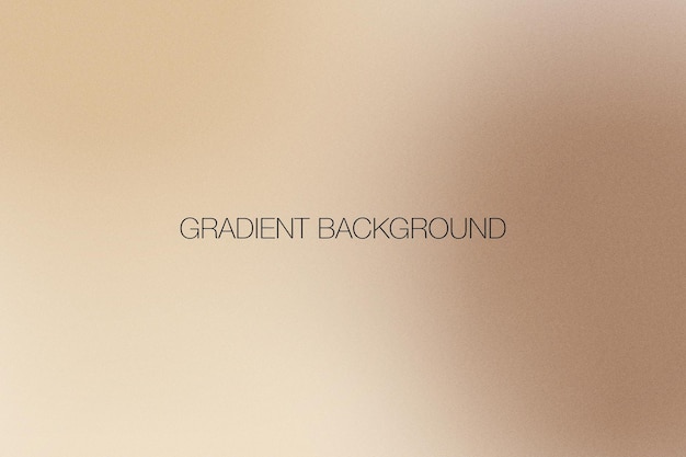 Nude and beige abstract gradient background with grainy texture psd