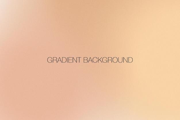 PSD nude and beige retro abstract gradient background with grainy texture psd