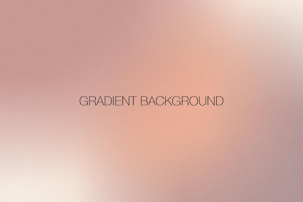 PSD nude and beige retro abstract gradient background with grainy texture psd