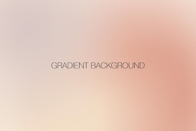 PSD nude and beige retro abstract gradient background with grainy texture psd