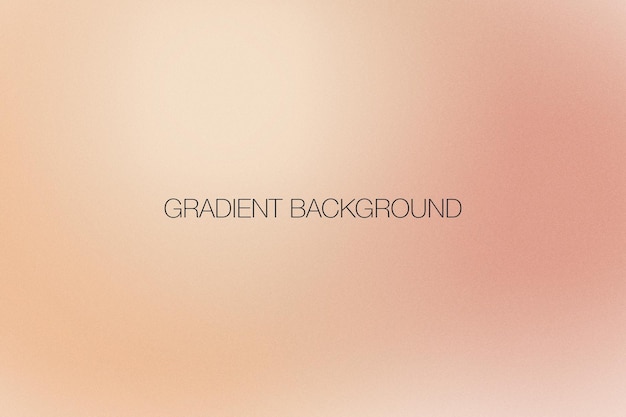 PSD nude and beige retro abstract gradient background with grainy texture psd