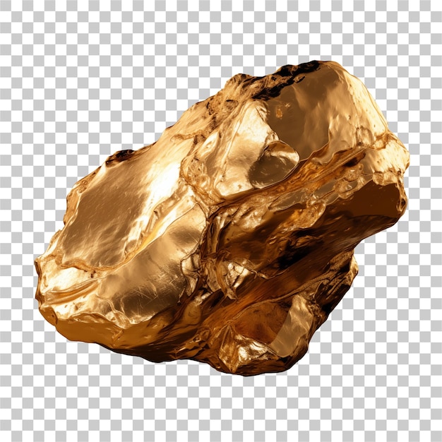 PSD nugget on a transparent background