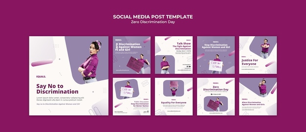 PSD nul discriminatie dag evenement instagram-berichten