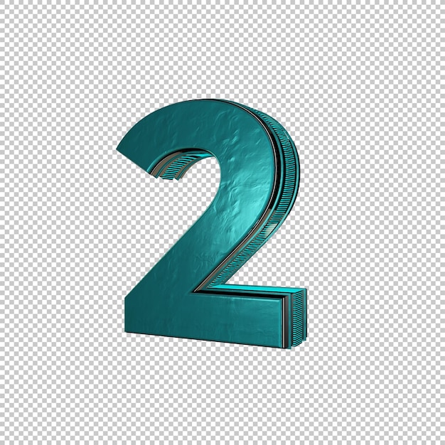 Rendering 3d numero 2