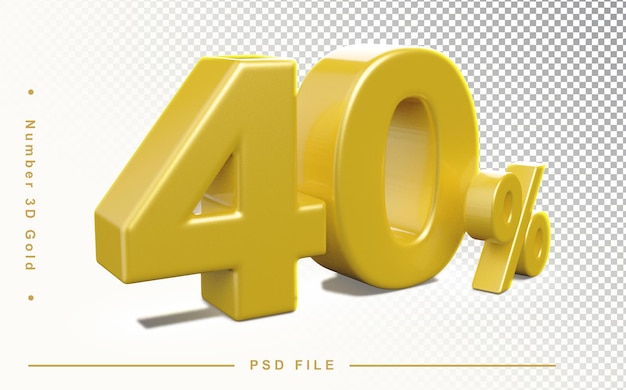 번호 40% 황금 3d