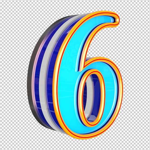 number 6