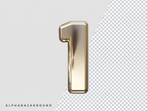 number text effect vector element