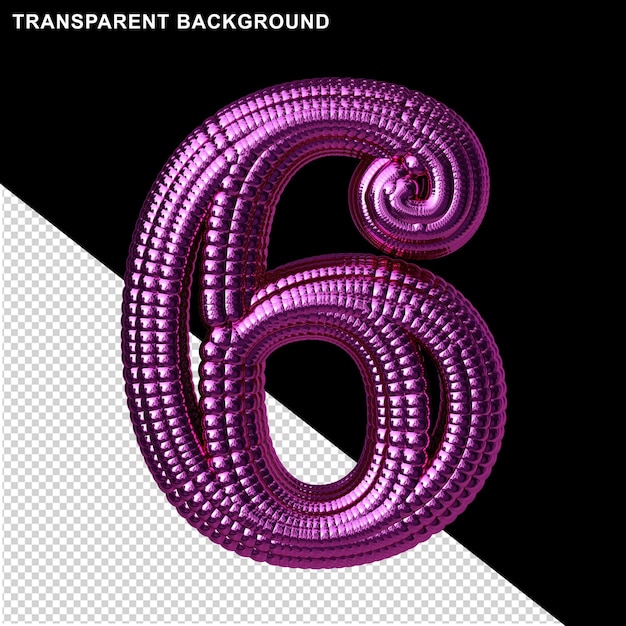 numbers from spheres number 6