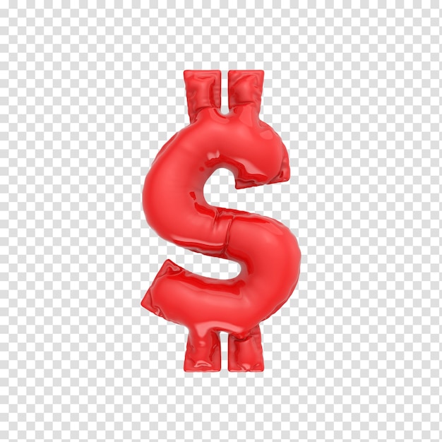 Numer 3d Render Png Przezroczysty