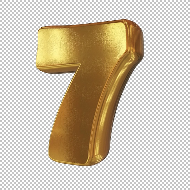 Nummer 7 3d render