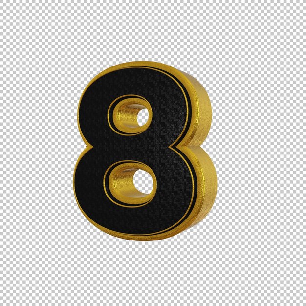 Nummer 8 3d render