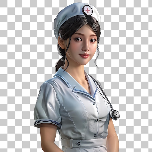 PSD nurse poses for picture