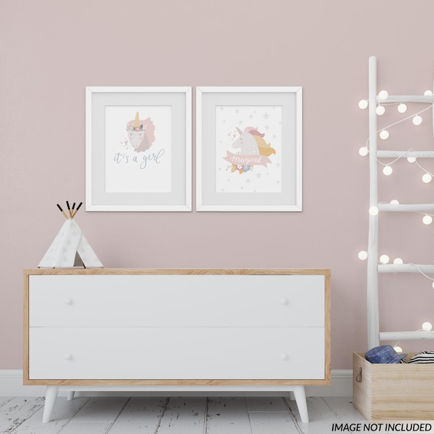 Nursery 2 Frames Set