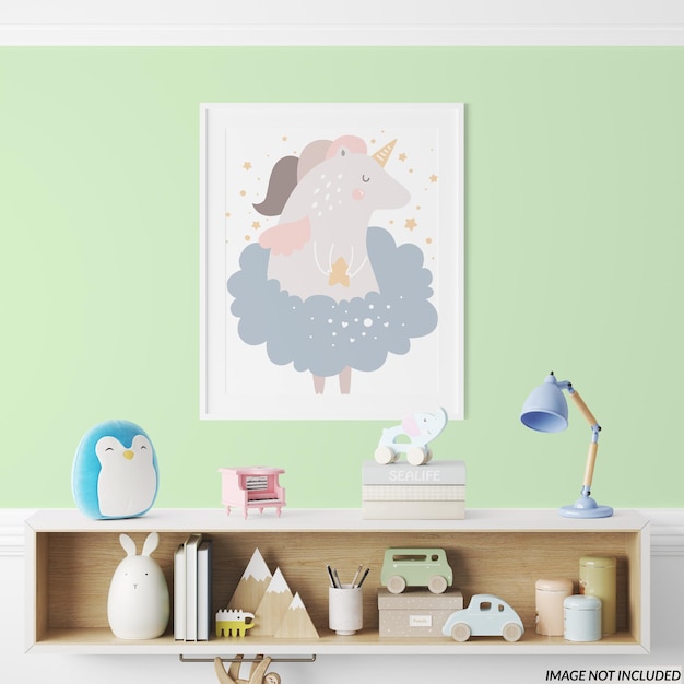 Nursery frame mockup