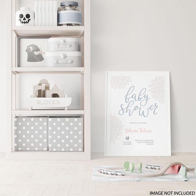 Nursery frame mockup