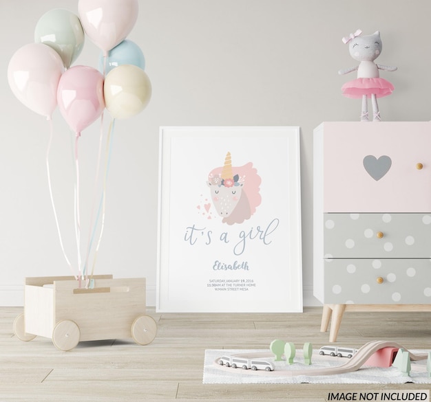 Nursery Frame Mockup