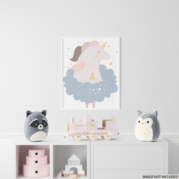 Nursery frame mockup