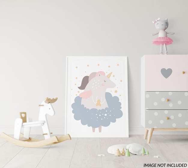 Nursery frame mockup