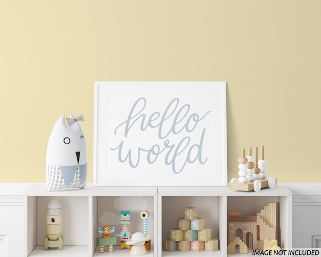 Nursery frame mockup