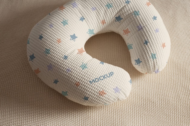 PSD nursing pillow mockup design