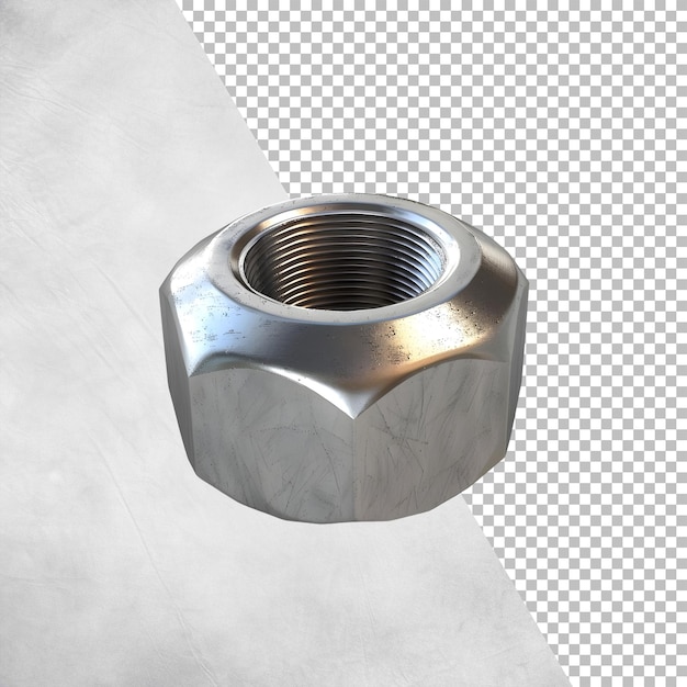 PSD nut isolated on transparent background