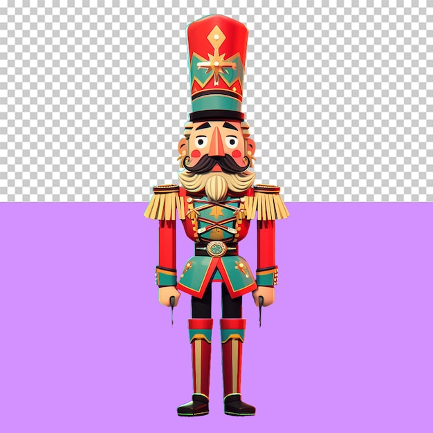 PSD a nutcracker isolated object transparent background