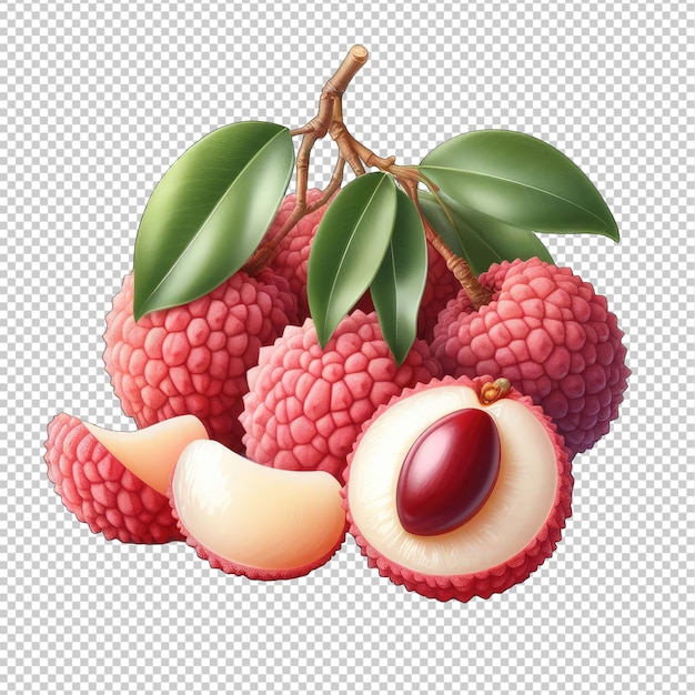 NutrientRich Lychee Graphic png