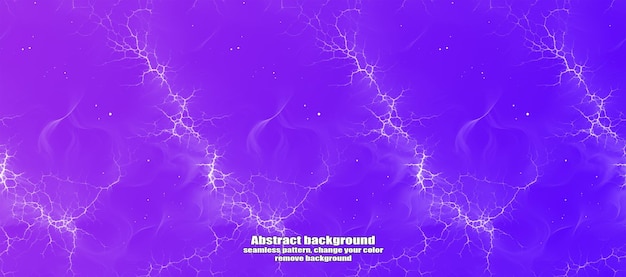 Oändlig sömlös blixt- och stjärnabstraktion med isolerad textur, färgglad bakgrund
