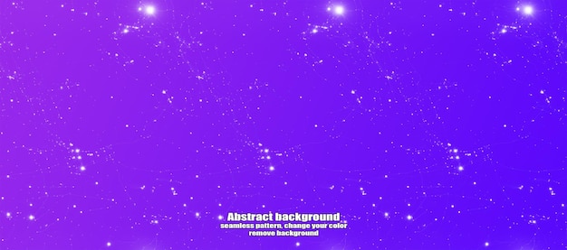Oändlig sömlös blixt- och stjärnabstraktion med isolerad textur, färgglad bakgrund