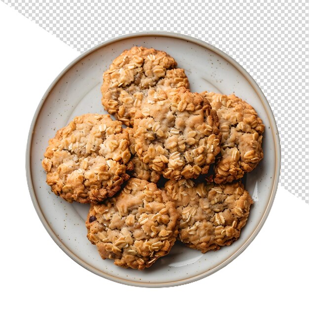 PSD oat cookies png