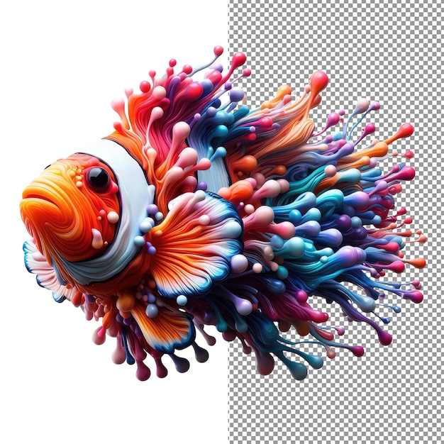 PSD oceanic palette vibrant splashy sea creature design (oceaniczna paleta żywych morskich stworzeń)