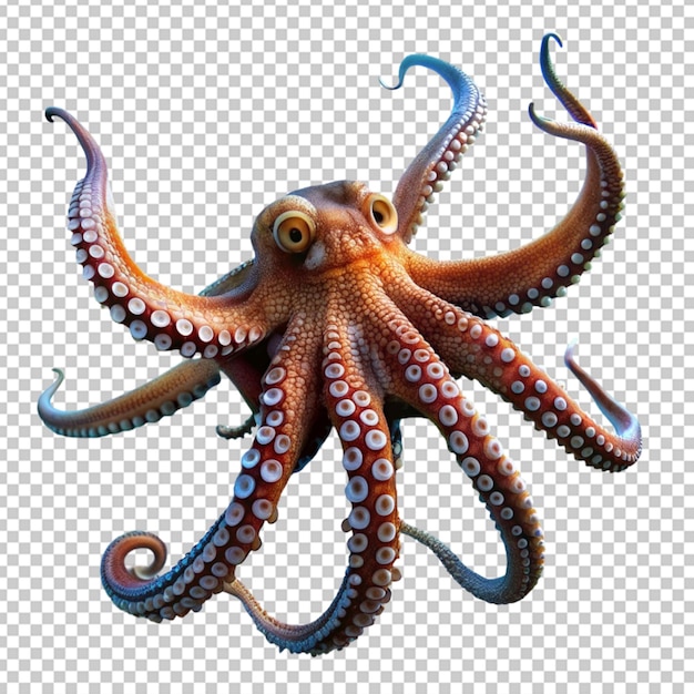 PSD octopus animal