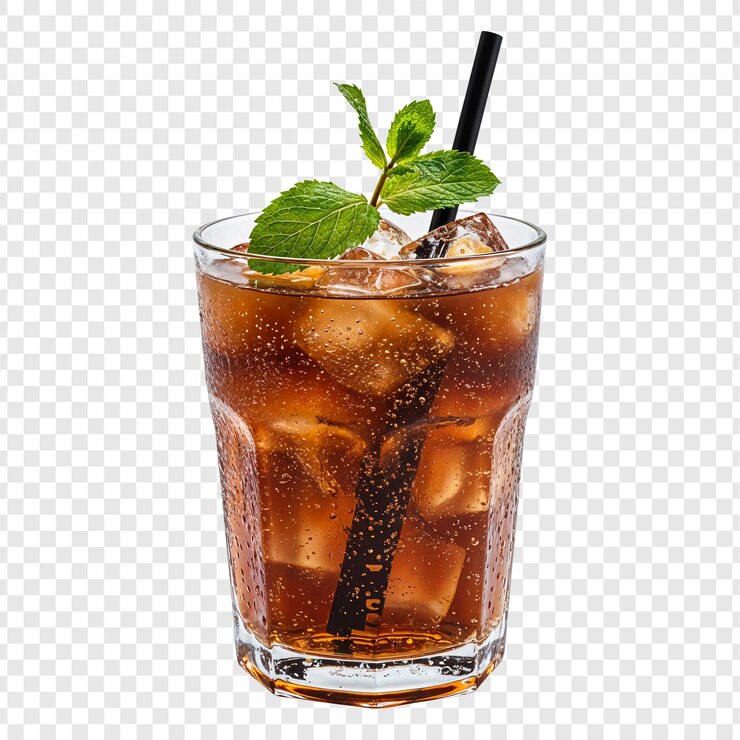 PSD odświeżająca cola z miętą