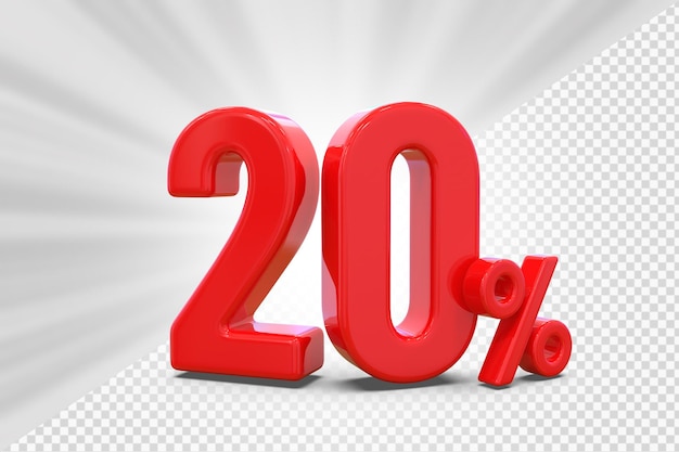 Oferta 20 procent w renderowaniu 3D