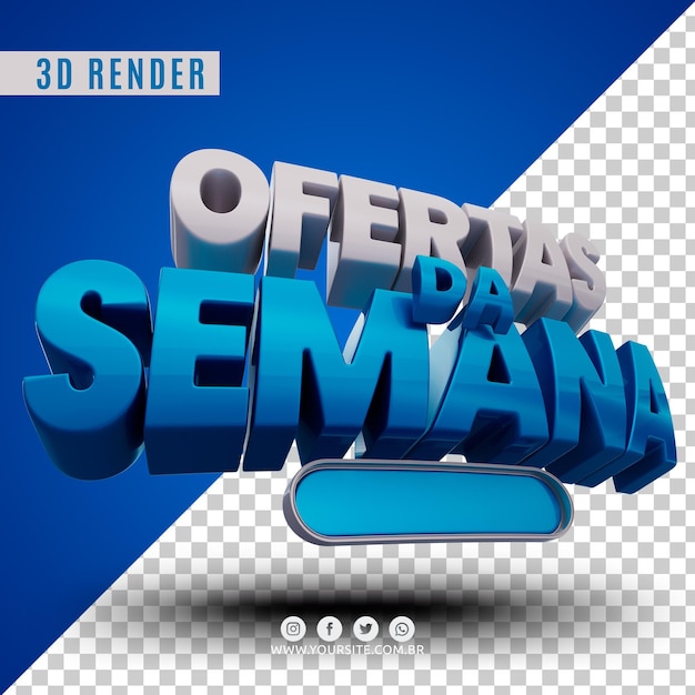 Offerte della settimana logo 3d per le aziende