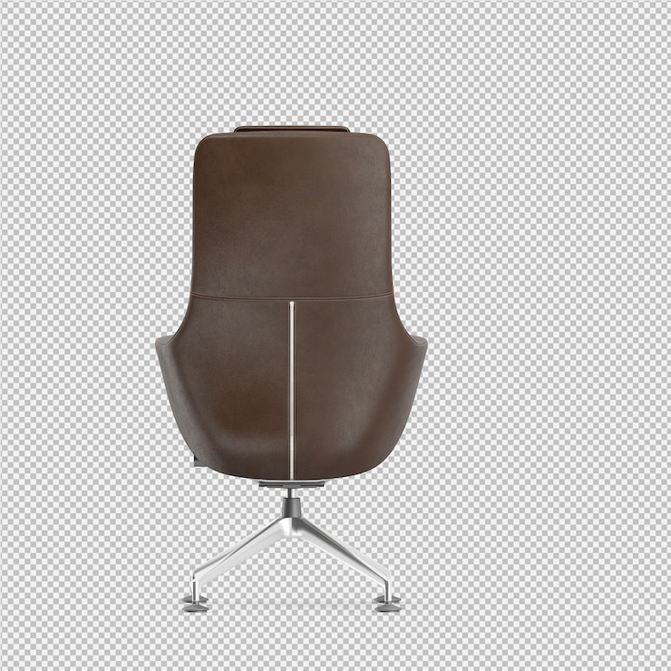 PSD オフィスチェア3 d分離レンダリング