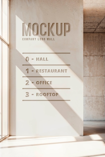 Office desktop mockup