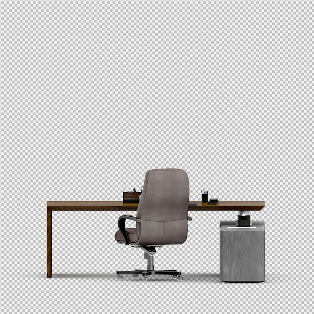 PSD office  furniture set