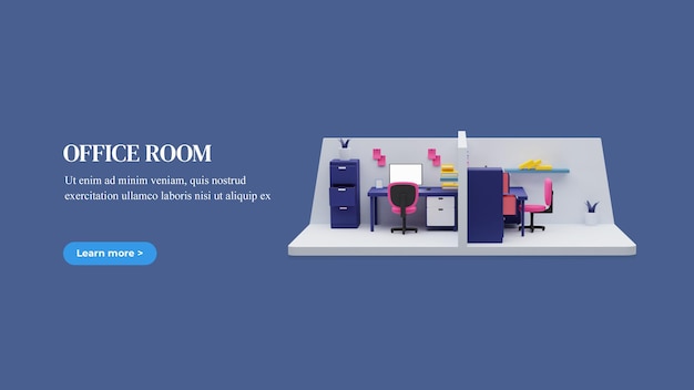 office room landing page