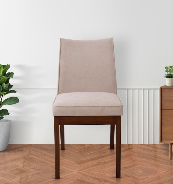 Office single wooden chair