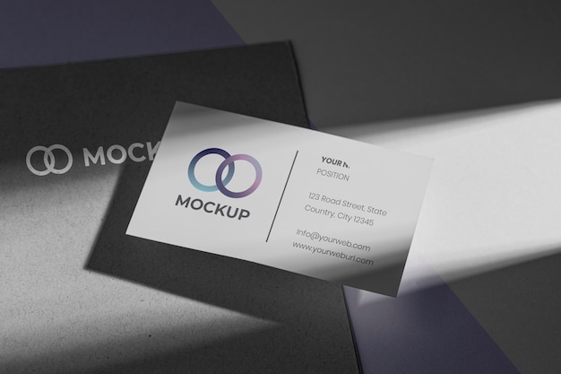 office stationery mock-up with paper