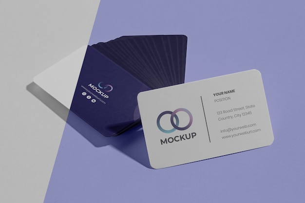 PSD office stationery mock-up with paper