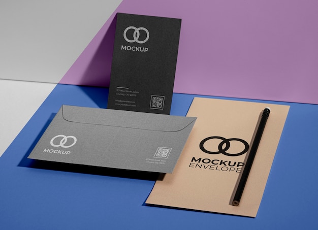 PSD office stationery mock-up