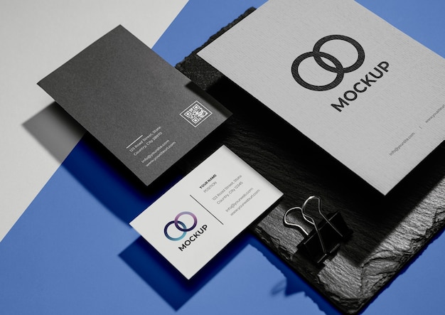 PSD office stationery mock-up