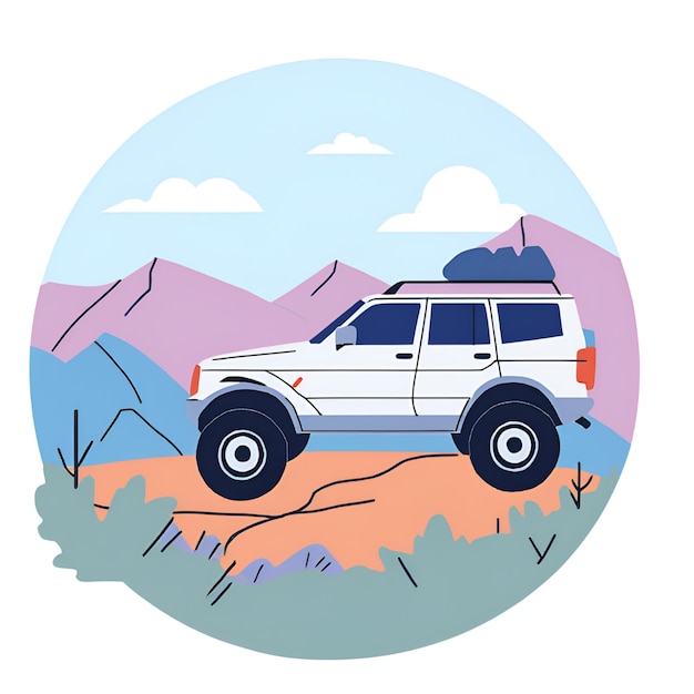 offroad suv capabilities illustration