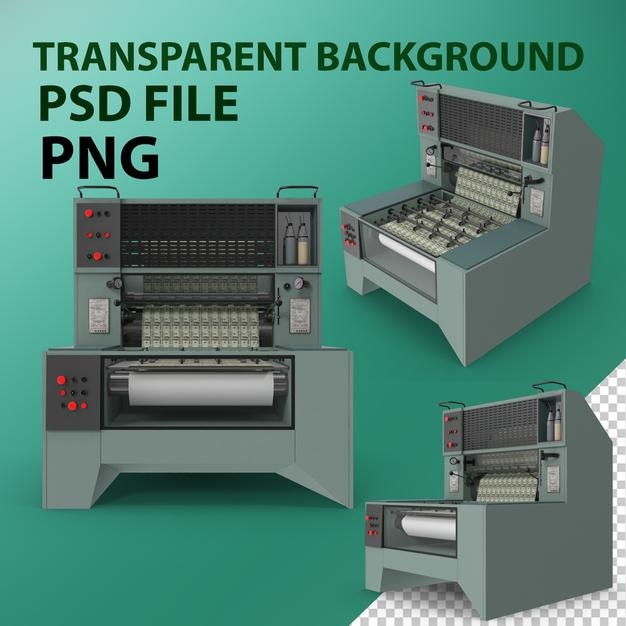 Offset geldprinter PNG